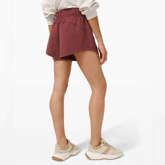Lululemon softest Rene high rise shorts Goodnight Plum 4 - Picture 2 of 6